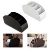 Large Capacity Desktop Organizer 5 Compartments Cosmetic Makeup Brush Holder  Cosmetic Storage