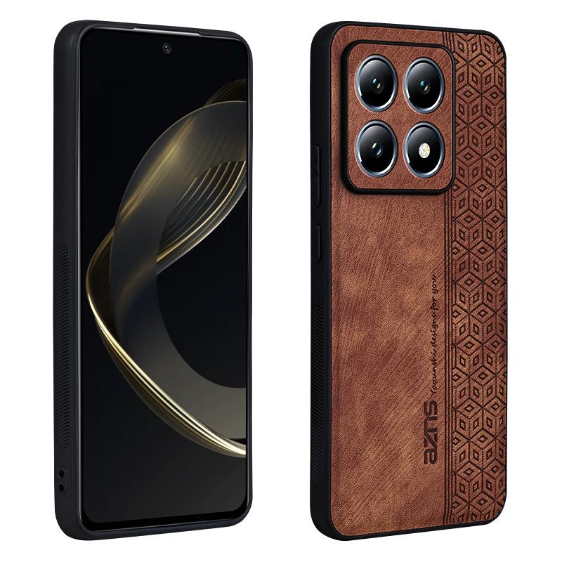 For Xiaomi 14T 5G Back Cover Skin Feel Shockproof Leather Phone Case Bumper For Xiaomi 14T Coque Capa