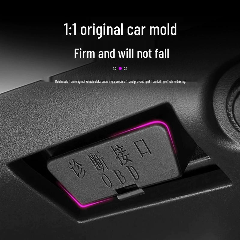 Housse de protection anti-poussière pour interface OBD et de diagnostic de voiture SU7/YU7