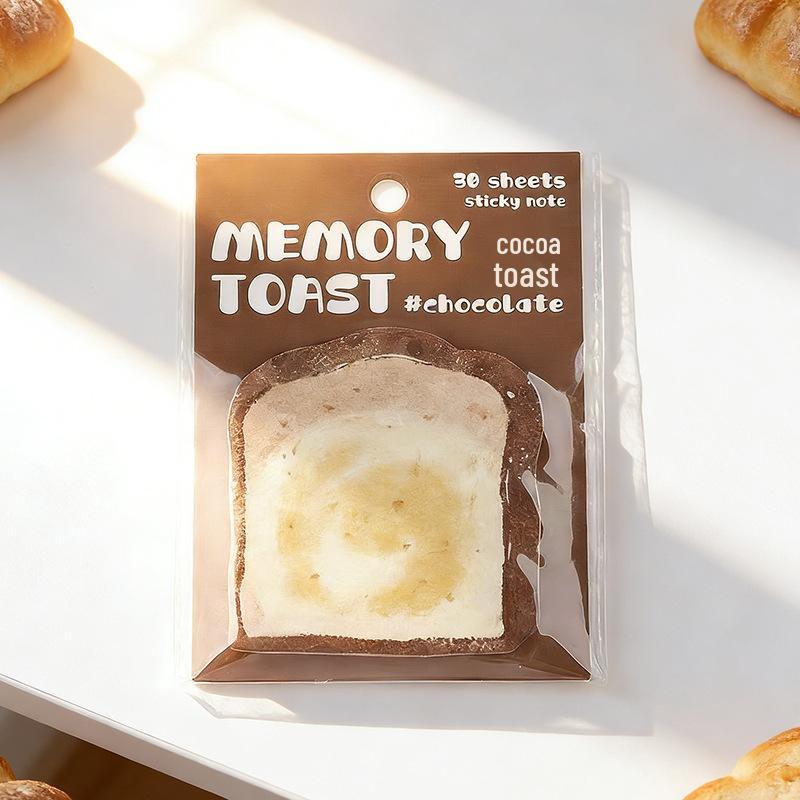 Mengmeng Mouse Bread-Shaped Cartoon Sticky Notes 85x150 mm