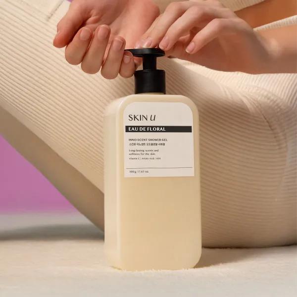 [Housewarming Gift Recommendation]_SkinU Innocent Texture Care Shower Gel 500g 2-Pack (Option)