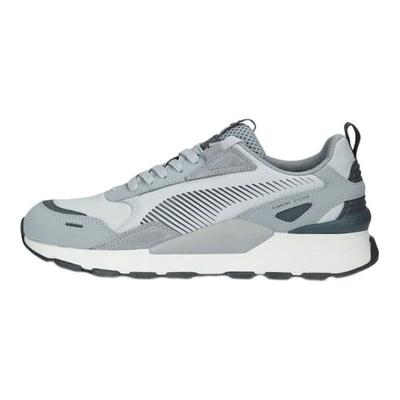 Rs 3.0 Suede Leather Sports Casual Slip Resistant Durable Low Top Lifestyle Shoes Unisex Sneakers Silver Gray 392773-01