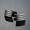 High Quality Novelty Cuff Links Copper Metal Laser Engraving Cufflinks Mans French Suit Accessories Jewellery