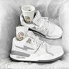 Air cushion basketball shoes children's spring new versatile ins trend star shoes white sports board shoes men