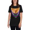 Mardi Gras Peitos Com Contas Engraçado Mardi Gras Desfile Peitos Menina Mulheres Camiseta
