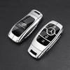 OQA4   Car Key Case Cover for Mercedes Benz C S A Class W206 W223 S350 C260 C300 S400 S450 S480 S500 Smart Key Holder Keychain