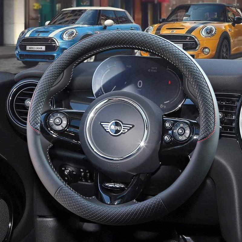 Accessories Suitable for BMW Mini Cooper Steering Wheel Cover Countrymen One Fun Non-slip Grips