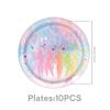 Kpop Girls Theme Party Decoration Birthday Party Banner Balloons Accessories Idol Girls Group Cake Plate Paper Cups Tableware