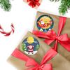 Christmas Stickers 1 Roll 500 Posts  Happy Faces Xmas Kids Stickers Decals For Toys Gifts Crafts Decorations