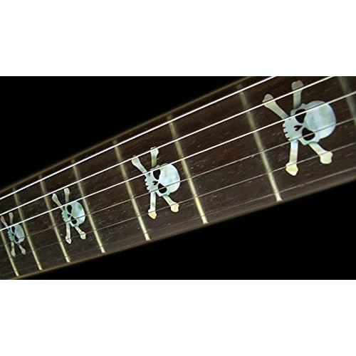 Jockomo Skull Guitar Inlay Sticker