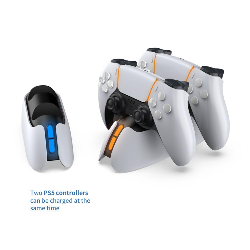 Für PS5 Controller Ladegerät Dual Controller Ladestation mit LED Anzeige GTO