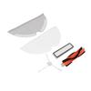 Sweeping Robot Accessories Kit Main Brush Filter Side Brush Duster Cloth Replacement for Xiaomi