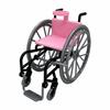 1/6 Scale Miniature Wheelchair Toy Safe Plastic Material Rehabilitation Style Doll Wheelchair Accessory Realistic Design