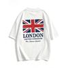 T-shirt Unisex Stampa Union Jack di Londra 2026 T-shirt Casual Estiva a Maniche Corte