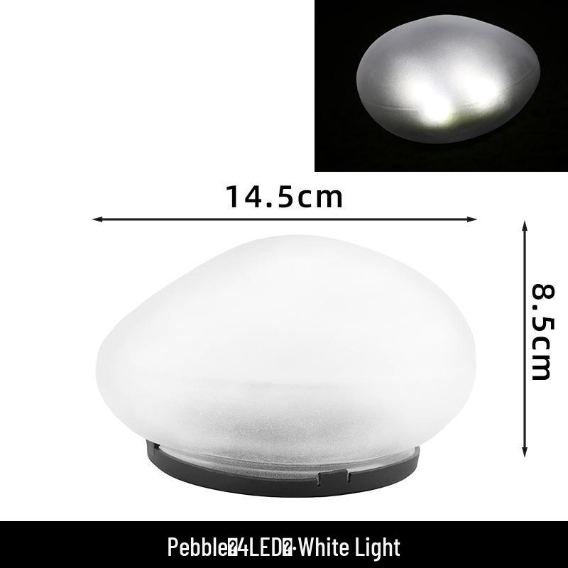 

Seven-Color Solar Cobblestone Garden Lamp