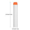 White Glow In The Dark Soft Refill Bullet Replacement Foam Luminous Bullet For Toy Gun Elite Series Soft Hole Bullets Darts