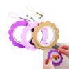 3 Pcs Embroidery Hoop Cross Stitch Hoop Embroidery Circle Rings Round Wreath Embroidery Frame for Sewing Needlework