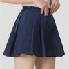 Puma Ss24 Solid Color Breathable Sports Fashion Versatile Casual Skirt Women Skirts Blue 630945-14
