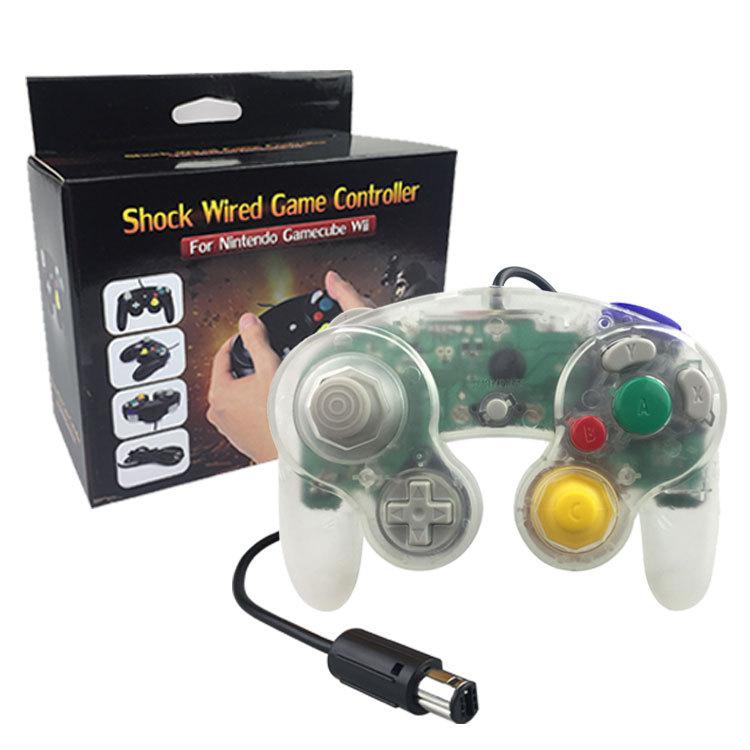 Controller per Nintendo GameCube Controller Cablato, Gamepad a Vibrazione Singolo Punto per NGC