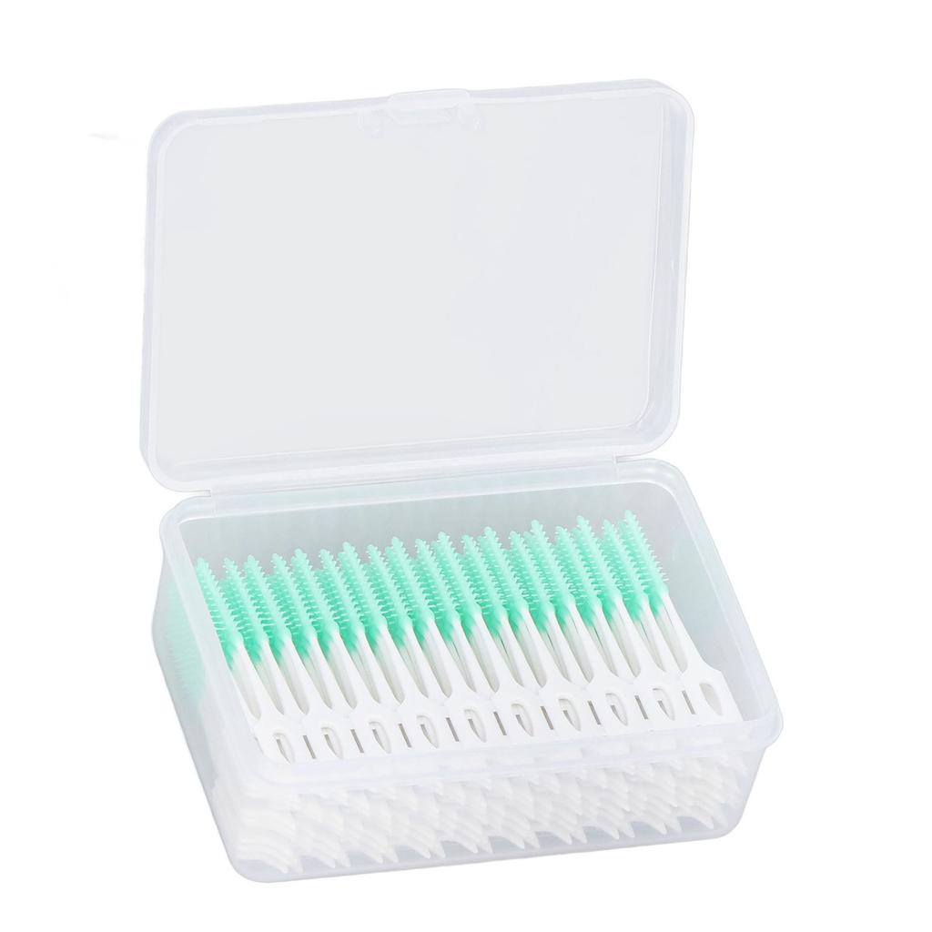 Interdental Brush Disposable Soft Dental Cleaning Floss Toothpicks for Oral Care Adults Children 160pcs