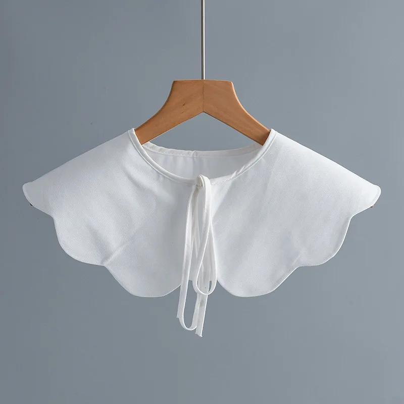 

Женская рубашка Съемный воротник для женщин Ложный воротник Маленькая шаль Осенний свитер Плечевые накидки Ложный воротник Дамы Fuax Cols