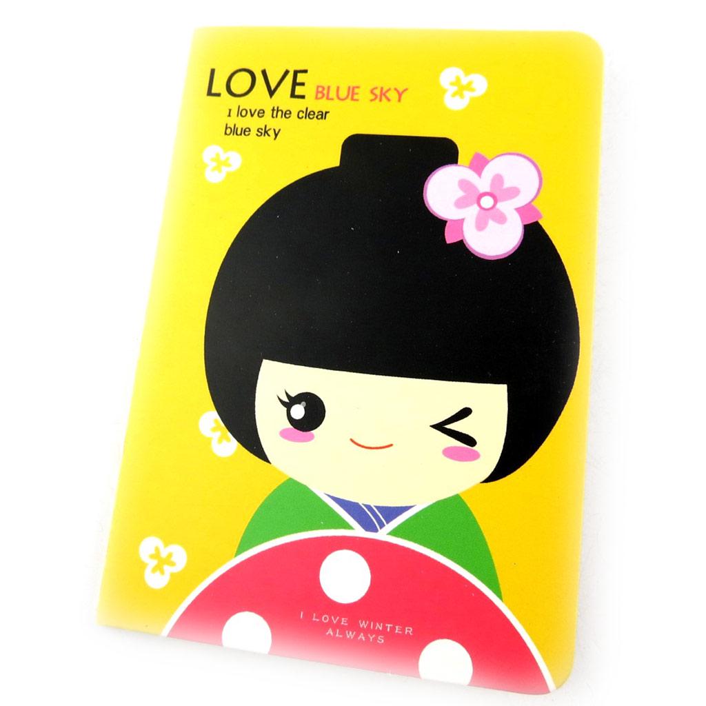 Les Trésors De Lily [K7865] - 3 petits carnets de notes 'Geisha' tutti frutti