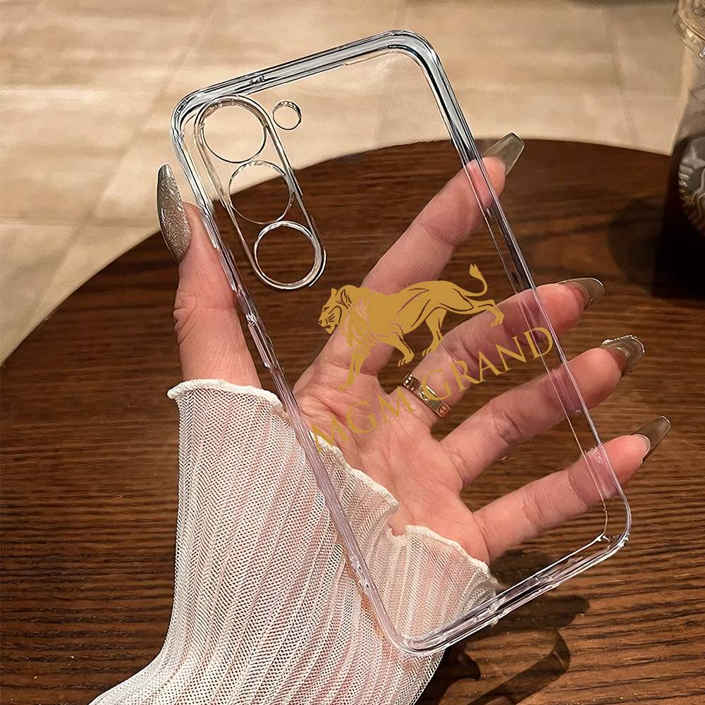 Retro MG-M Line C-Casino Phone Case For SamsungA10 A12 A31 A40 A70 Transparent Cover Case Samsung a31