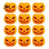 Pumpkin Head Sensory Toy 12Pcs Pop-up Ghost Squeeze Toy, Stress Relief Set Creepy Pinch Fidget for Party Favors Halloween