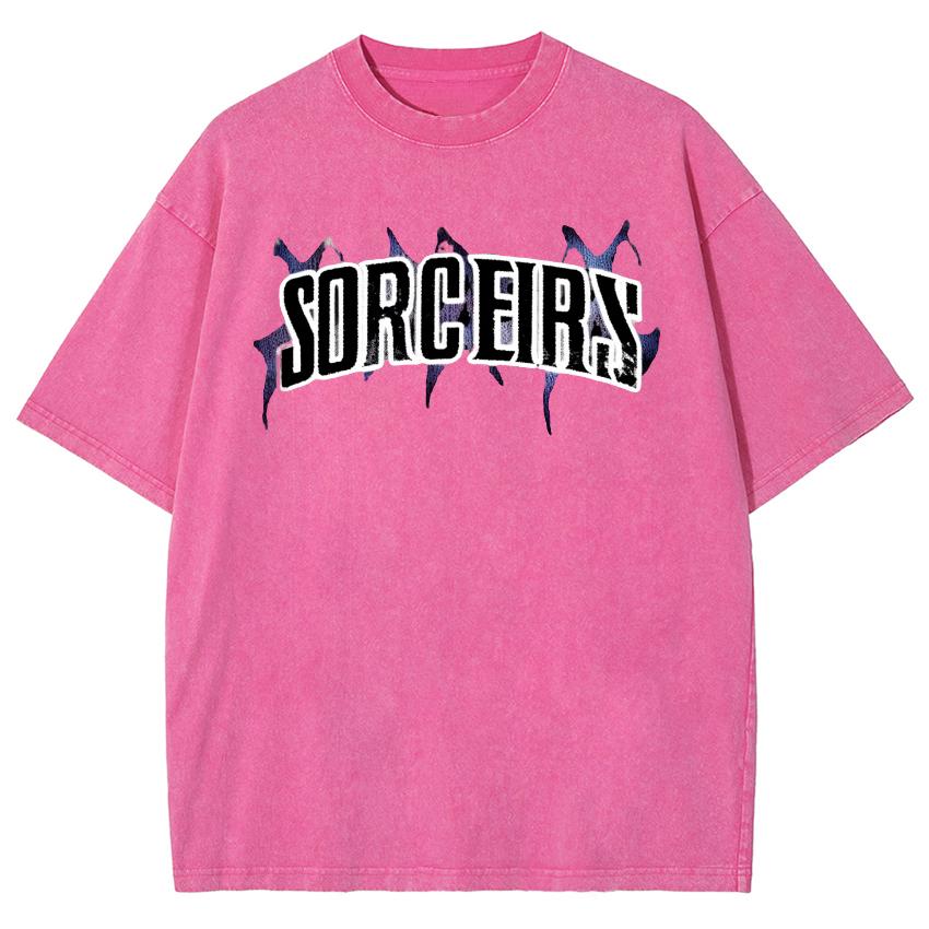 Minimalist Letter Print Women's T-Shirt Oversized Wash Short Sleeve Y2k Sweetheart Everyday Home-Based Wear Breathable Tees