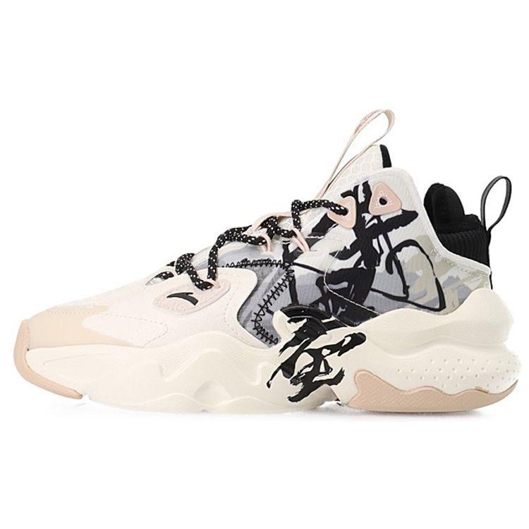 

ANTA Women Casual Shoes Beige Black White 122148901-4 37.5