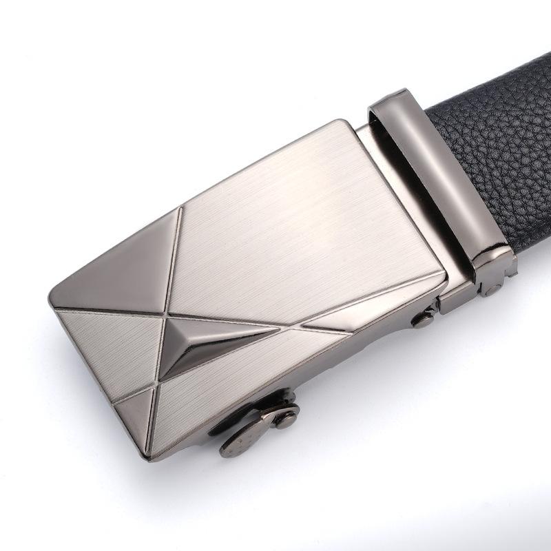 Men's Automatic Buckle Belt, Stall Business Belt, Men's Versatile Trouser Belt