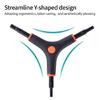 Wear Resistant Inner Hexagonal Spanner 3 Way Bike Hexagonal Service Repair Tool Y Type Wrench Bicycles Maintance Tool