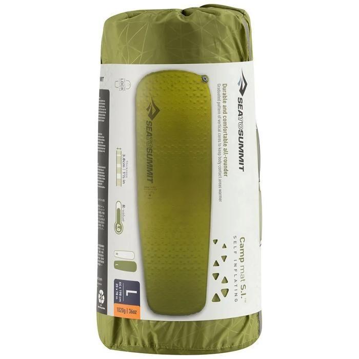 Colchoneta Autohinchable - Sea To Summit - Camp Mat L - Olive - Technologie Delta Core - R 4