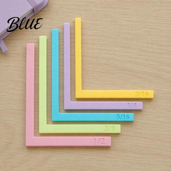 Professional Card Making Alignment Tool 5 Pcs Paper Crafting Guides with Storage Case Precision Layering Matting Multi-size for Spacers Color-Coded