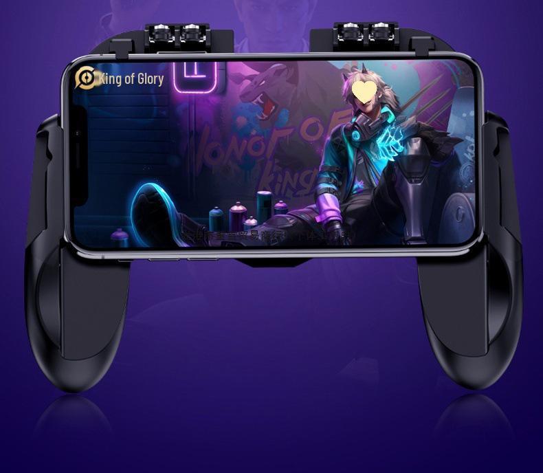 Elite Mobile Gaming Controller: New High-Energy Four-Finger & Six-Finger Modes for All Heroes