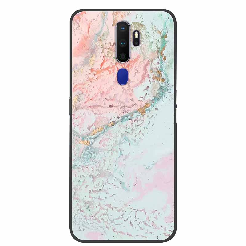 For OPPO A5 2020 Cases A9 2020 Marble Soft TPU Silicone Phone Covers For OPPO A9 2020 Case Fundas Bumper for OPPOA5 A 9 2020 Cat