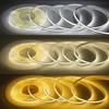 DC5V 320Leds/M USB COB Strip Room Decoration Cabinet Light Lamp TV Backlight Flexible Ribbon Rope LED Strip Warm Neutral Light