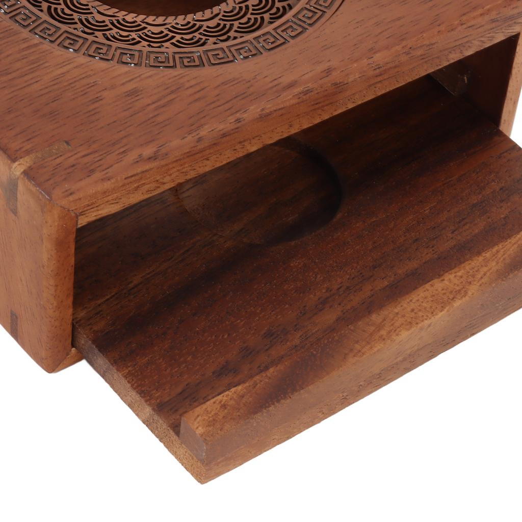 Candle Tea Warmer Japanese Style Walnut Teapot Warmer Home Universal Tea Warmer Stove