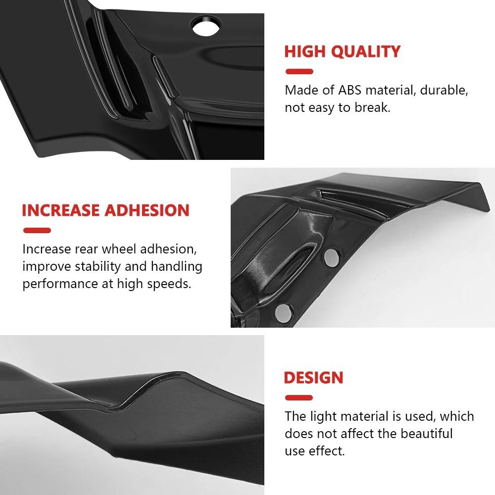 Motorcycle Wing Spoiler For BMW F900R 2024 F 900 R 2021 2022 2023 Aerodynamic Naked Winglet Deflector Downforce Spoilers Kit