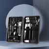 13/24pcs with PU Case Stainless Steel Nail Clipper Set Sharp Manicure Set  Children