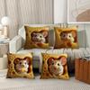 Kawaii Cute Mouse-In-Cheese Pillow Case Office Cushions Suitable For Sofa Car Bedroom Decorative Cushion Cover