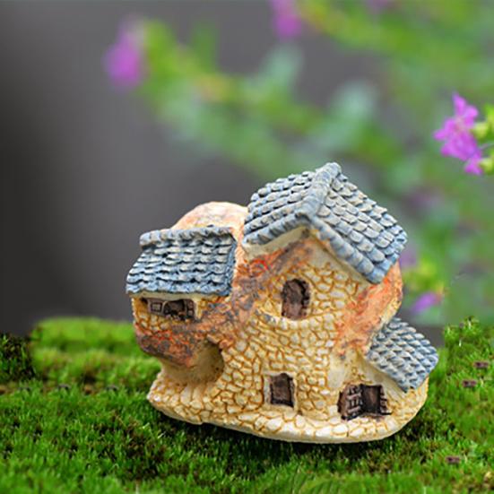 Mini Fairy Garden Miniature House Fence Craft DIY Micro Landscape Decor Gift