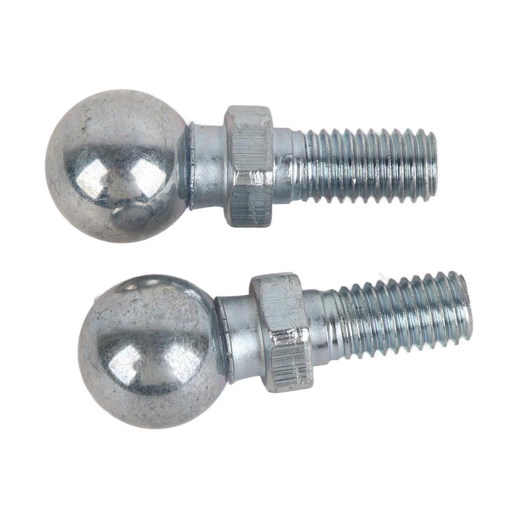 2 Pcs Car Iron Ball Stud Bolt M8 for Gas Struts Ball Ended Bonnet