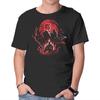 Unisex Crew Neck T-Shirt Gothic Horror Graphic Short Sleeve Casual Tee