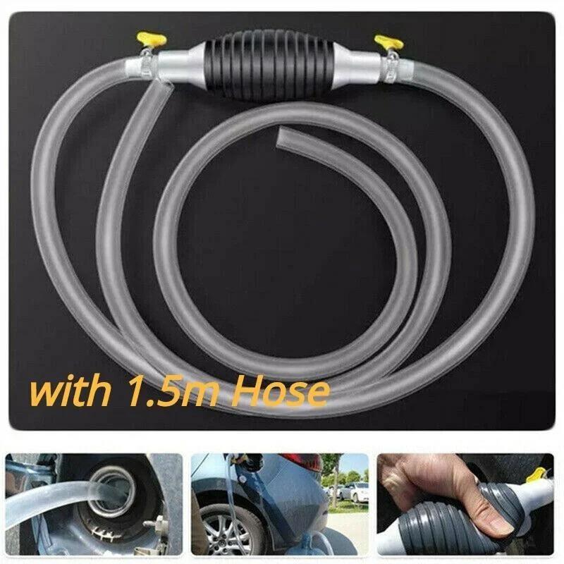 

Комплект ручного сифона для перекачки масла и топлива в грузовиках с 1,5-метровым шлангом для легкой перекачки масла и топлива в инструменте для ремонта автомобилей