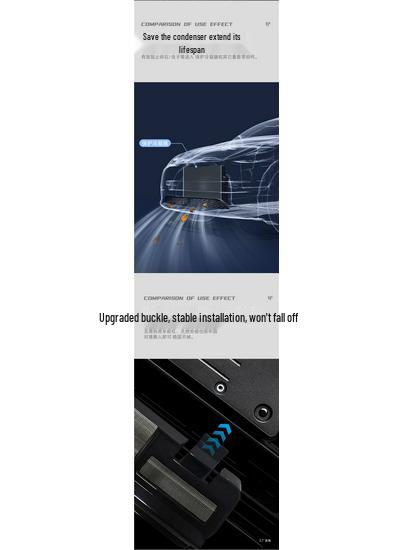 Xiaomi YU7/SU7 Grille Insect Net: Front Air Intake Dust Protection & Exterior Modification