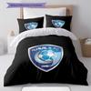 Al Hilal SFC Pattern Bedding,Quilt Set Quilt Cover Pillowcase Home Birthday Gift(1 * Duvet Cover + 2 * Pillowcase, Without Core)