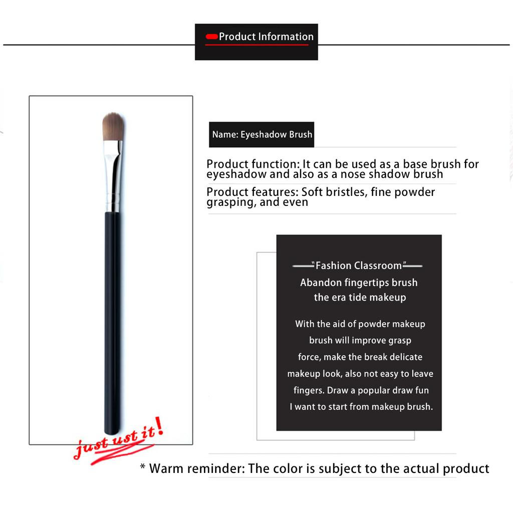 Kurzstieliger Pinsel, Pinsel mit weichen Borsten, Lidschattenpinsel, Lippenpinsel, Tragbare Schönheits- und Make-up-Werkzeuge