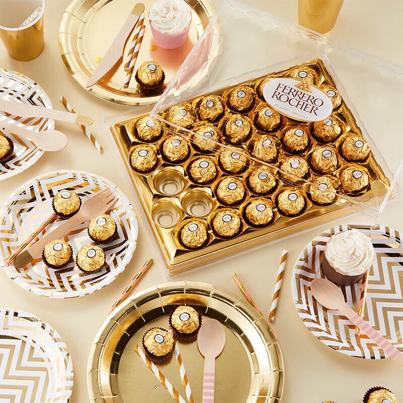 Ferrero Rocher Hazelnut Chocolates (32-Piece Gift Box)