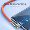 180° pööratav usb C-tüüpi kaabel kiirlaadimine 120W 6A vedel silikoonkaabli juhe Xiaomi Huawei Samsung USB Bold Data Line jaoks